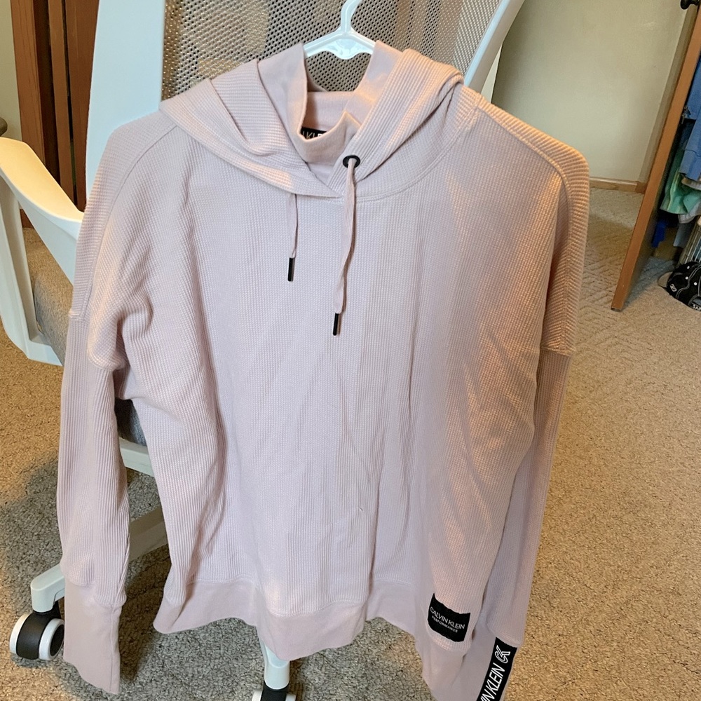Calvin Klein Performance woman’s hoodie. Size large. Pink